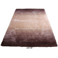 Microfiber Shaggy Rug with Gradation Color